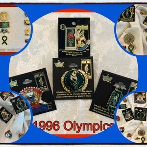 Tac Pin Back, Pin Collection Bundle Including Olympics & More